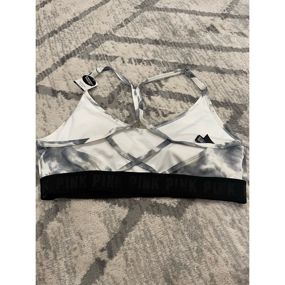 VICTORIA’S SECRET PINK SPORT BRA TIE DYE XL - Picture 4 of 10